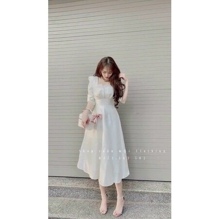 Đầm dài mặc cưới đi tiệc