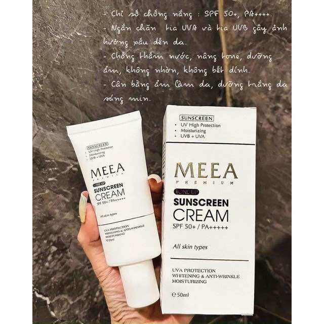 KEM CHỐNG NẮNG MEEA Suncreen spf 50+ 50ml