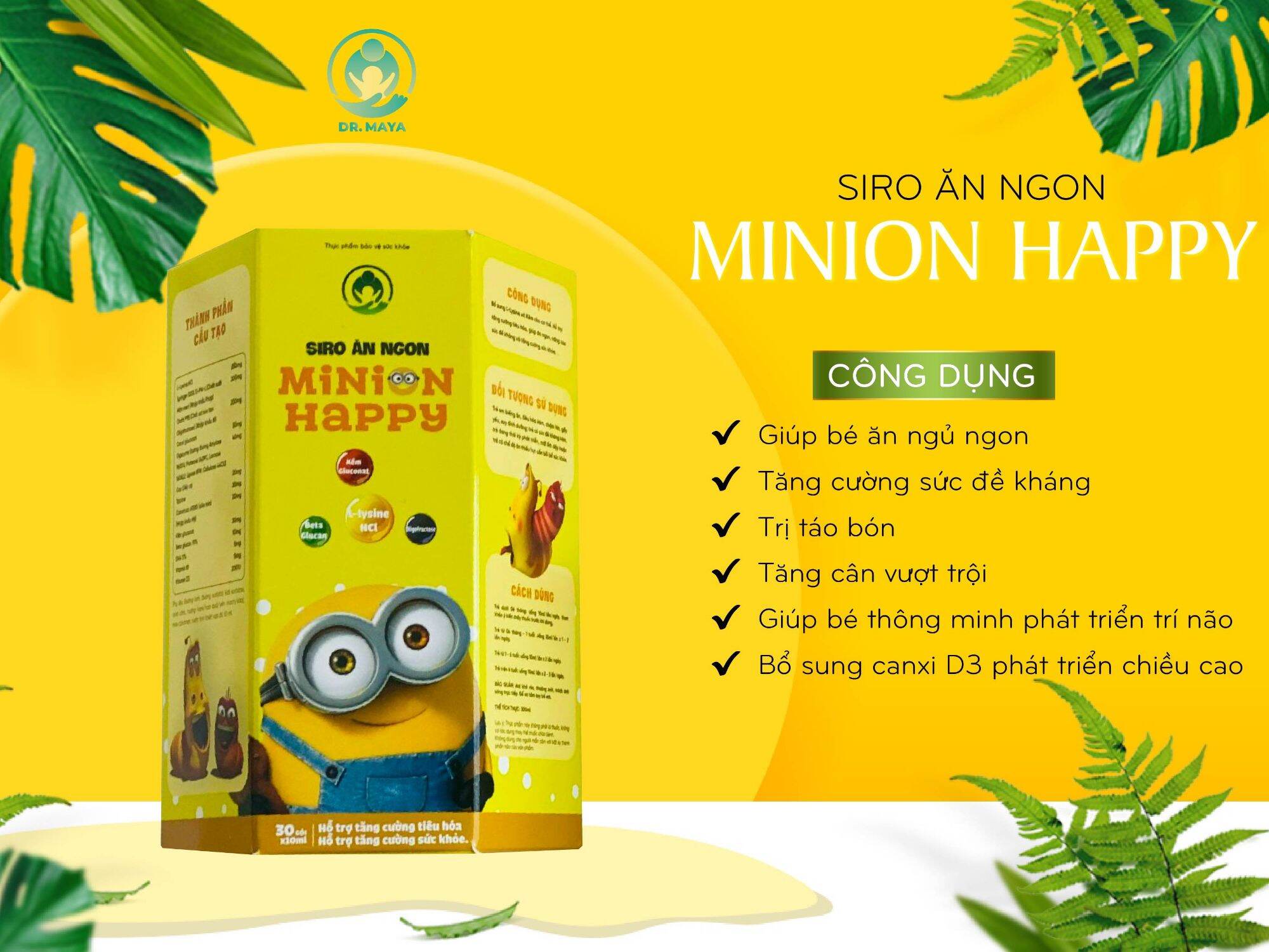Siro ăn ngon minion