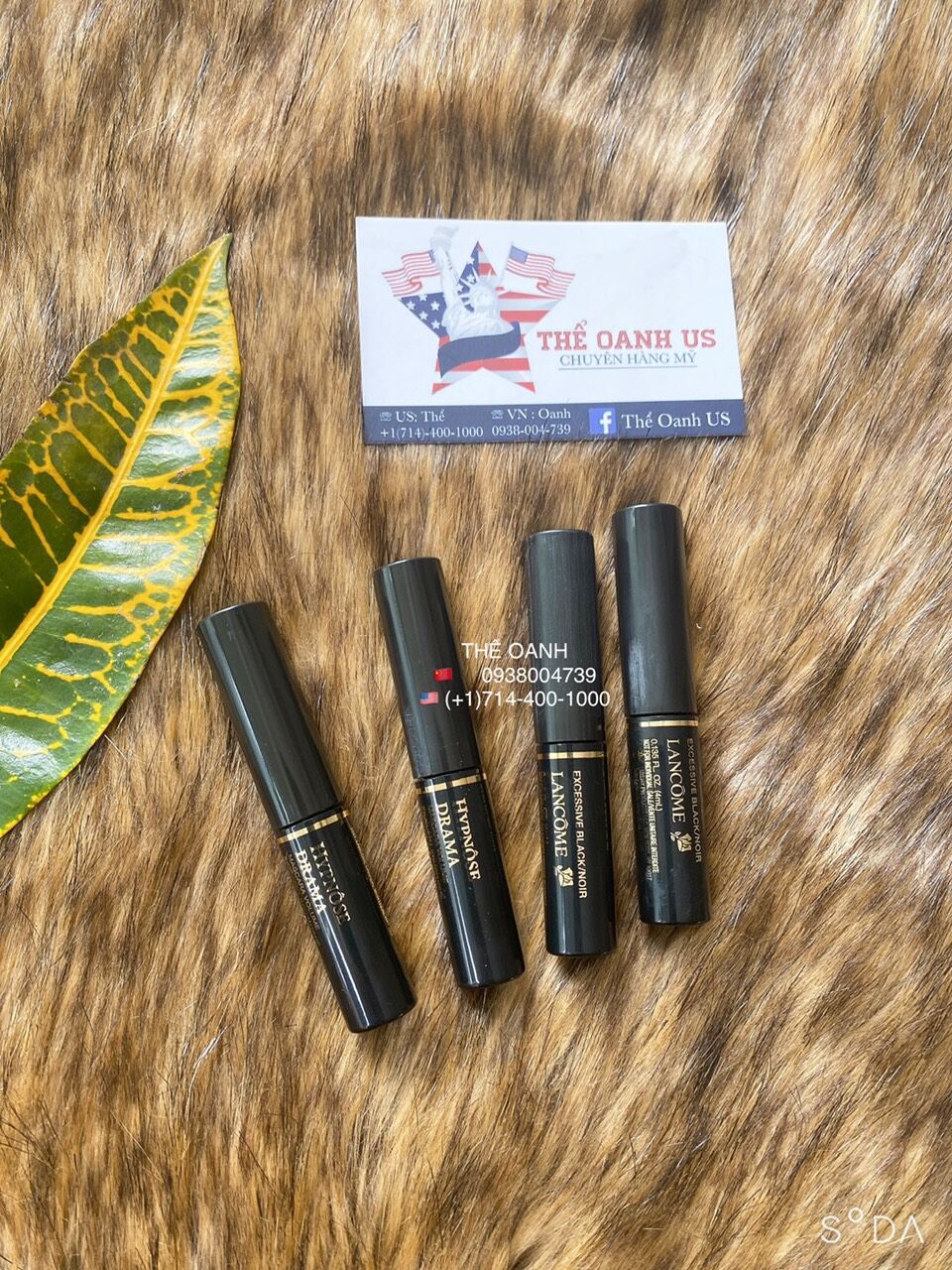 Macara Lancôme hàng tách set