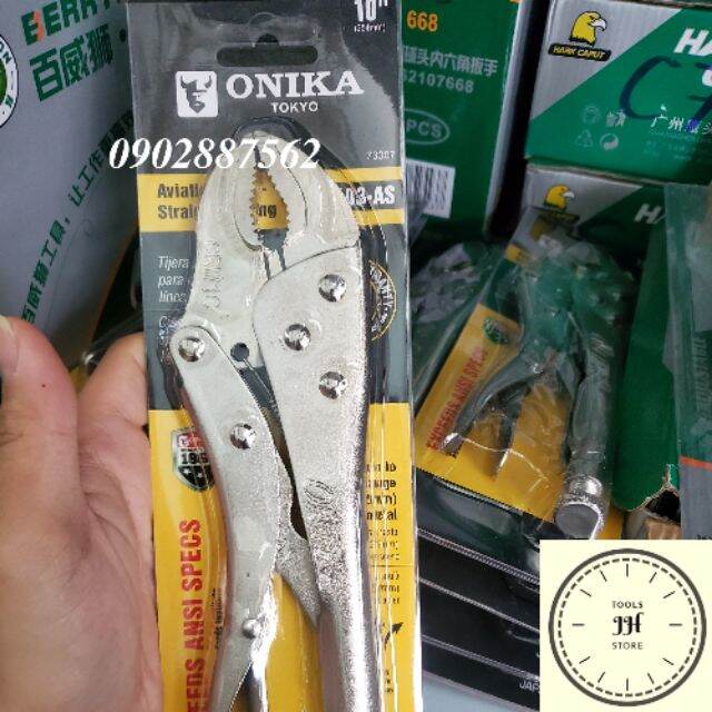 Kìm bấm chết 10 inch onika japan 250mm
