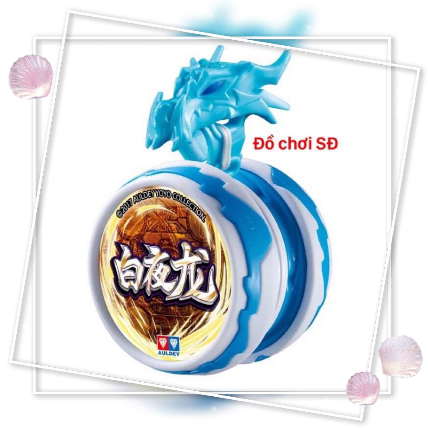 Yoyo kwon Do 677113 màu xanh dương - yoyo tự thu dây - Đồ chơi yoyo chính hảng auldey LINH THÚ QUYẾT ĐẤU