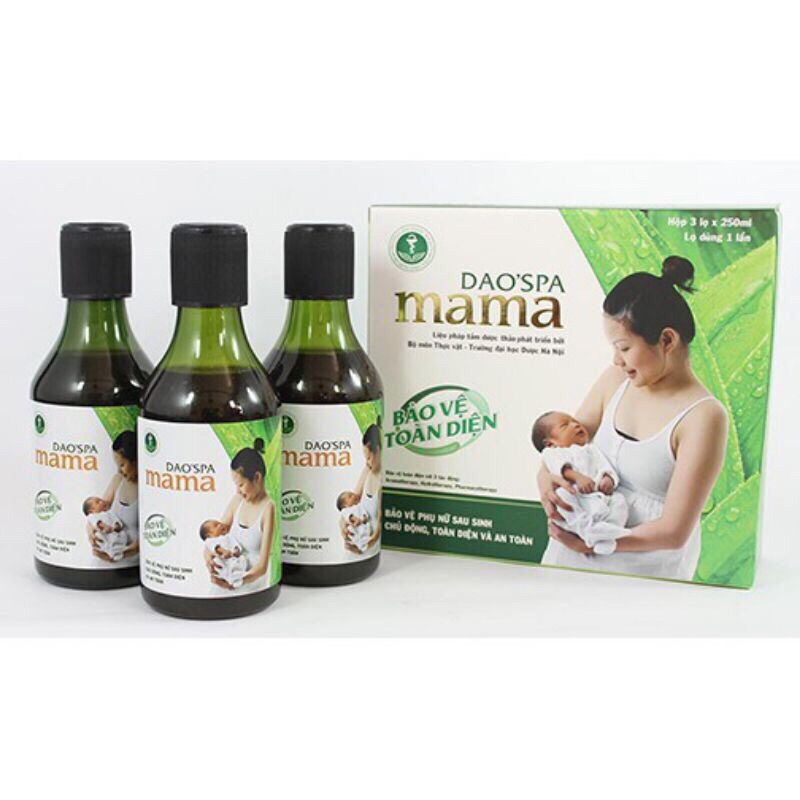 Tắm thảo dược DaoSpa mama 3 lọ/hộp (date mới)