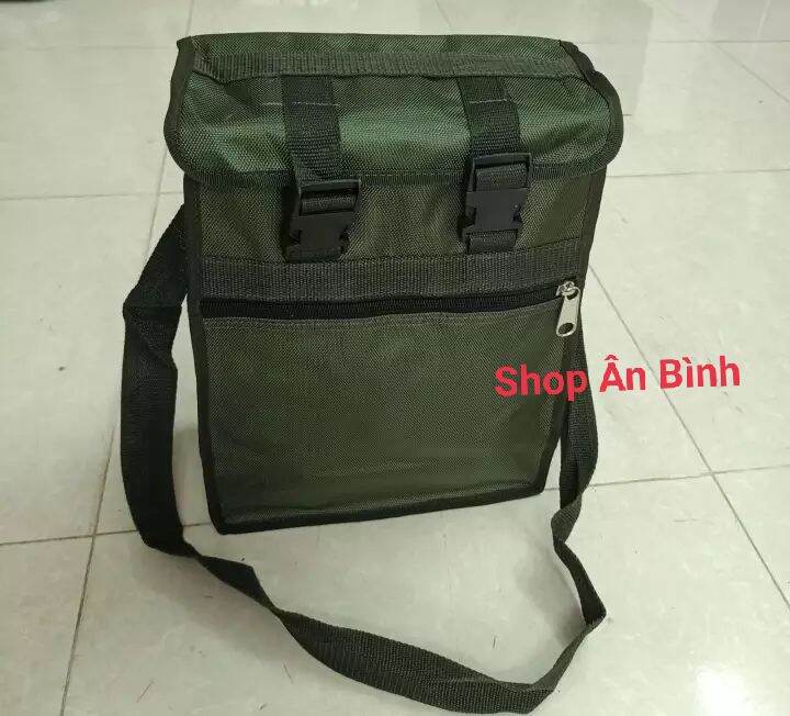 [HCM][Giá Hủy Diệt] Túi Đựng Đồ Nghề Đeo Chéo 2 Nút Khoá