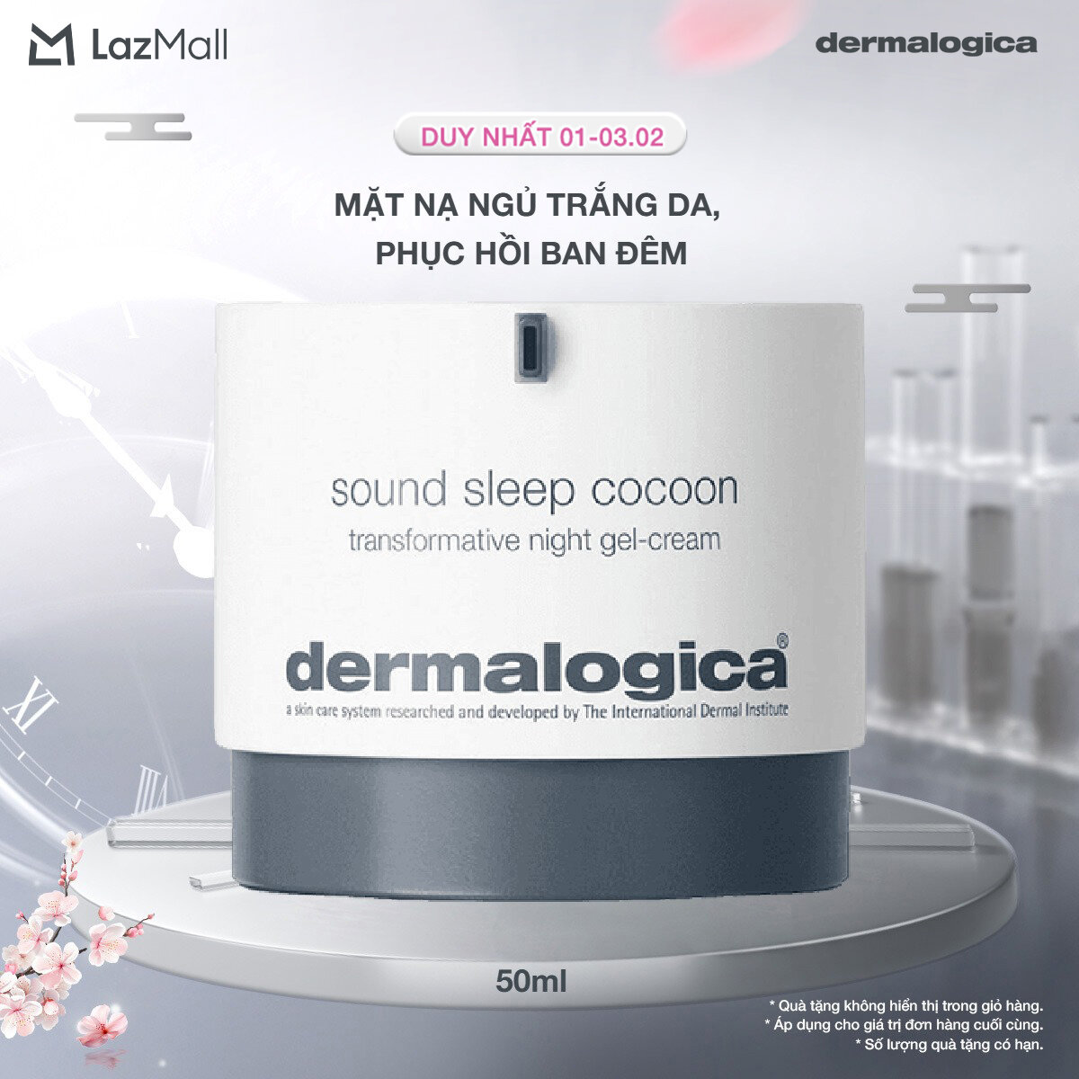 Kem dưỡng phục hồi Dermalogica Sound Sleep Cocoon 50ml cho da rạng rỡ