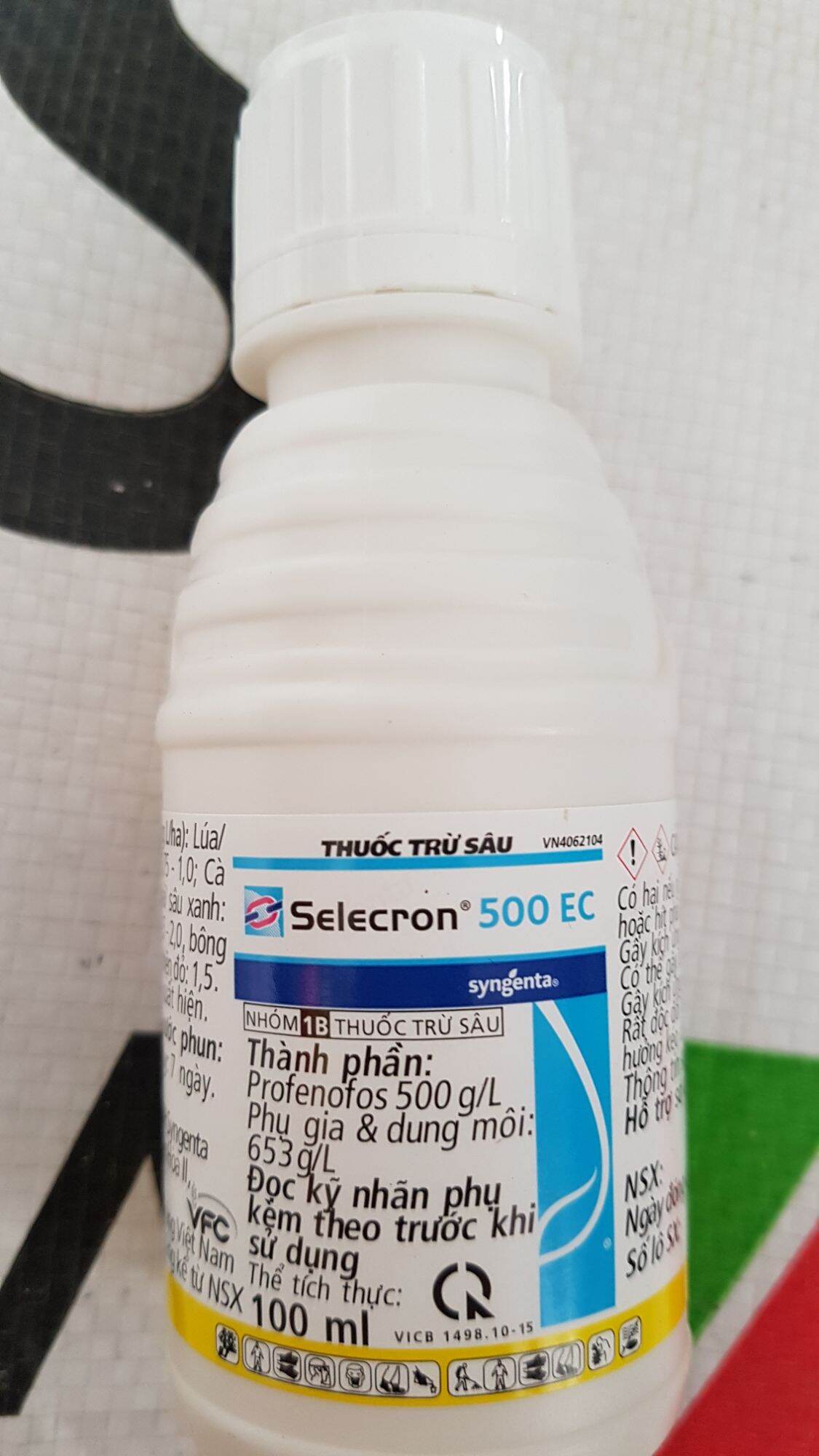 Thuốc trừ sâu cuốn lá, sâu xanh, rệp sáp, bọ trĩ selecron 500ec