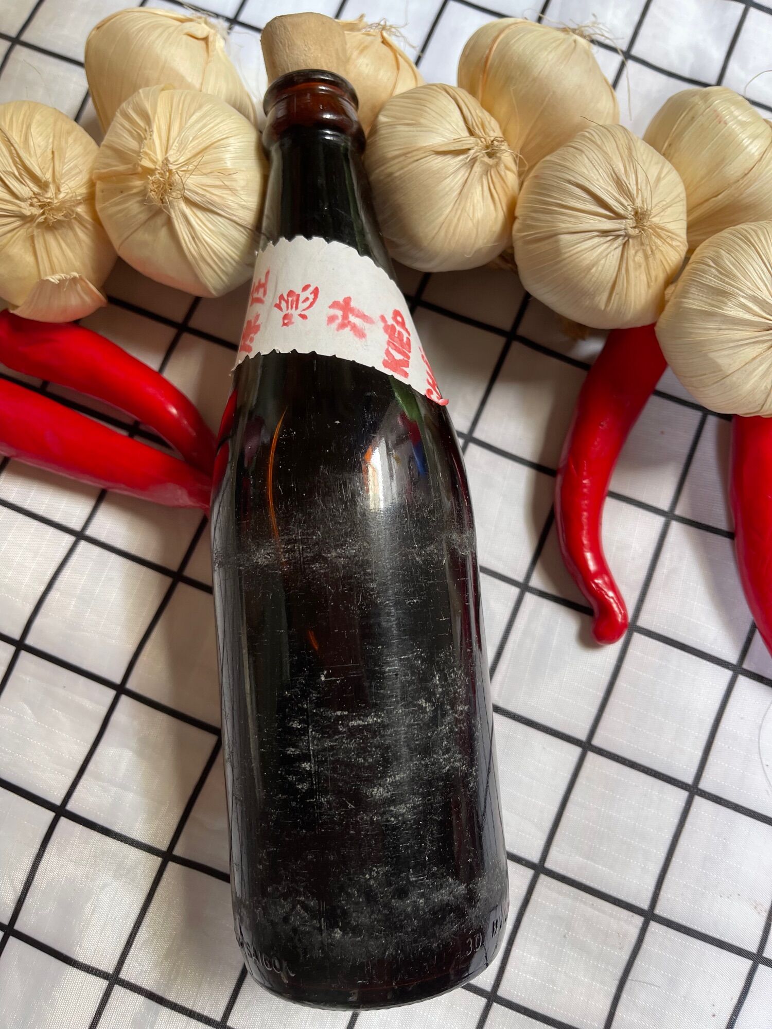 Giấm kip chap thủy tinh 500ml