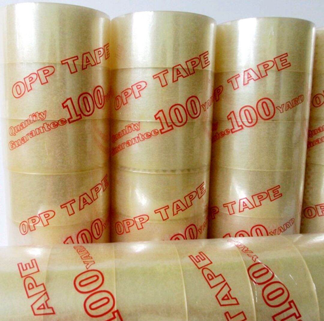 ( GIÁ Sỉ ) BĂNG KEO TRONG 100Ya Gồm 6 Cuộn.