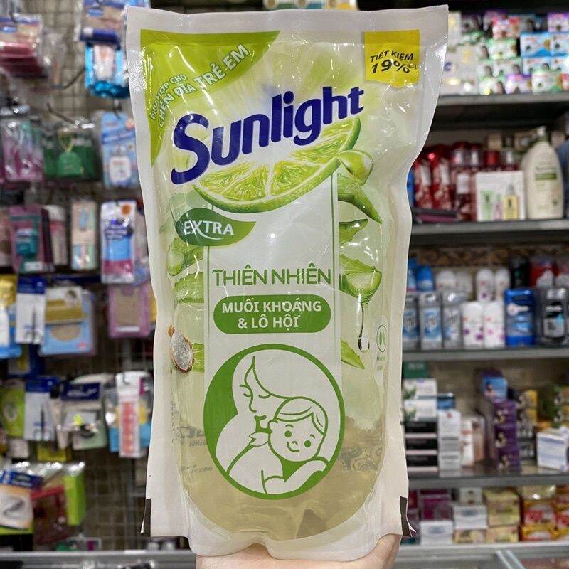 Nước Rửa Chén Sunlight Thiên Nhiên Túi 750g