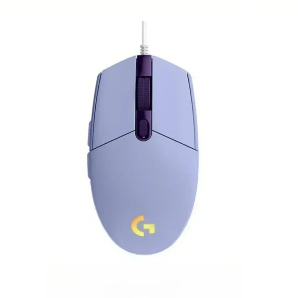 Chuột Chơi Game Có Dây Logitech G102 G203 8000 DPI Đèn Nền RGB 6 Nút Bấm Lập Trình Được LIGHTSYNC Th