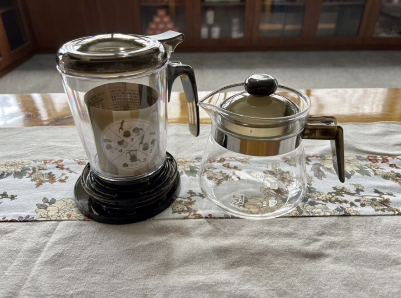 bộ ấm pha trà thủy tinh chịu nhiệt ( RAPID BREWING SET)