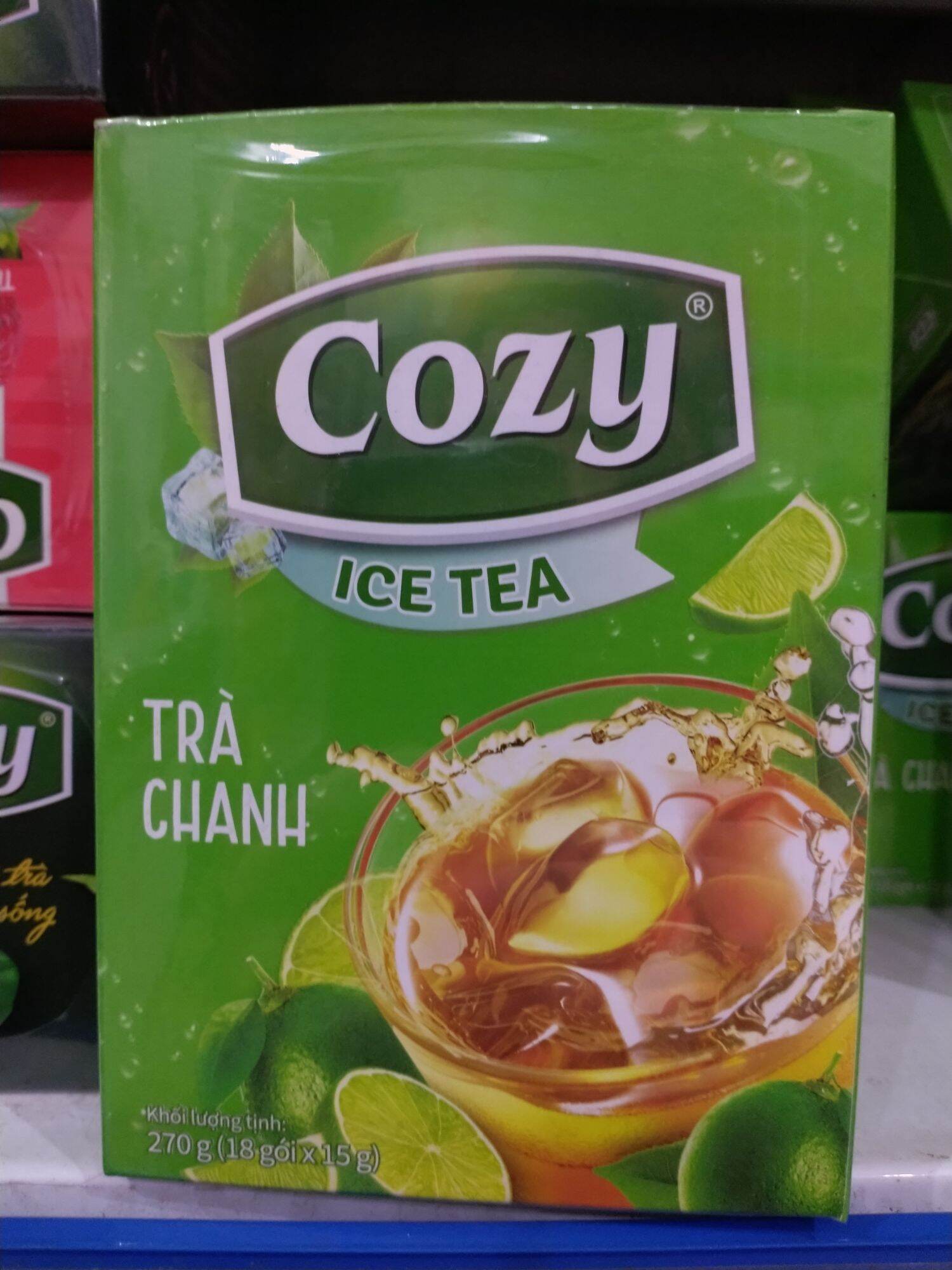 Trà cozy hoà tan chanh/đào 270g