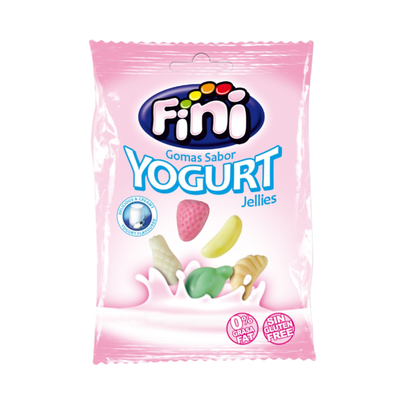 Kẹo dẻo Fini Yogurt 90g nhập khẩu Tây Ban Nha Date T6 2024