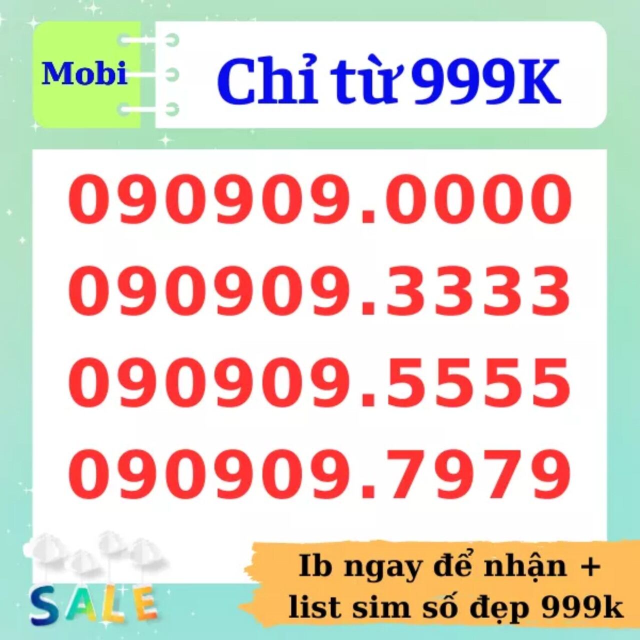 Xả lỗ sim số đẹp phong thủy chiêu tài lộc giá rẻ