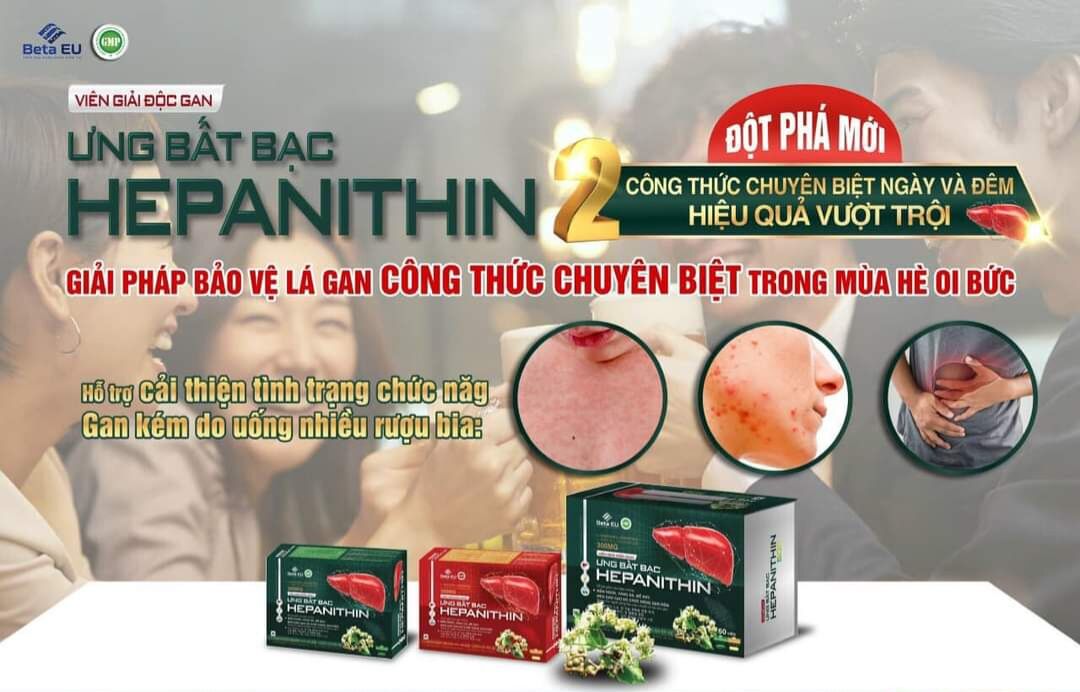 Phục hồi & Bảo vệ Gan HEPANITHIN  (30 viên sáng & 30 viên tối)
