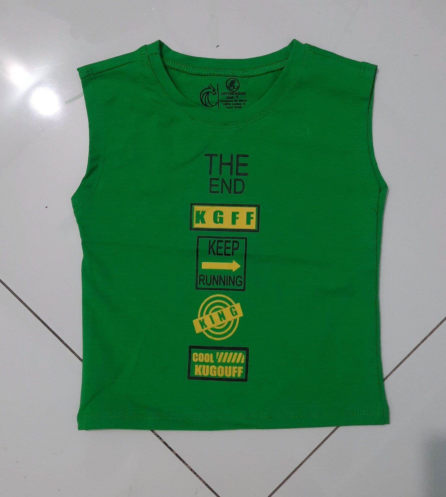 Áo ba lỗ cho bé trai size 8-17kg