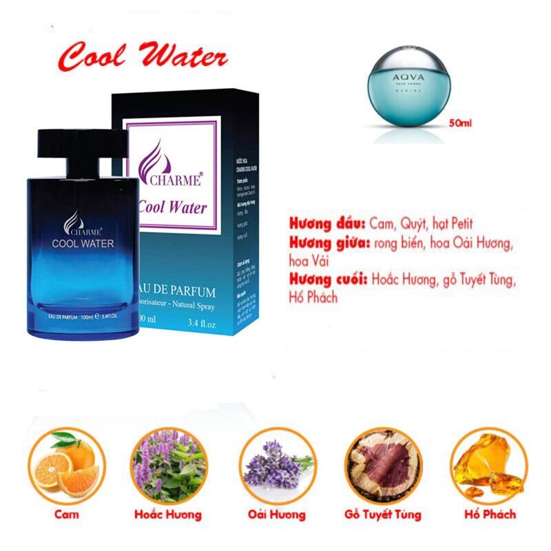 Nước hoa Cool water 100ml