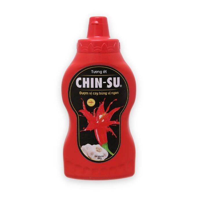 Lốc 6 chai tương ớt chin su (chai 500ml )đậm đặc thơm ngon đúng chuẩn vi ớt tươi lên men tự nhiên cho hương vi thơm ngon đọc đáo đến từng giọt