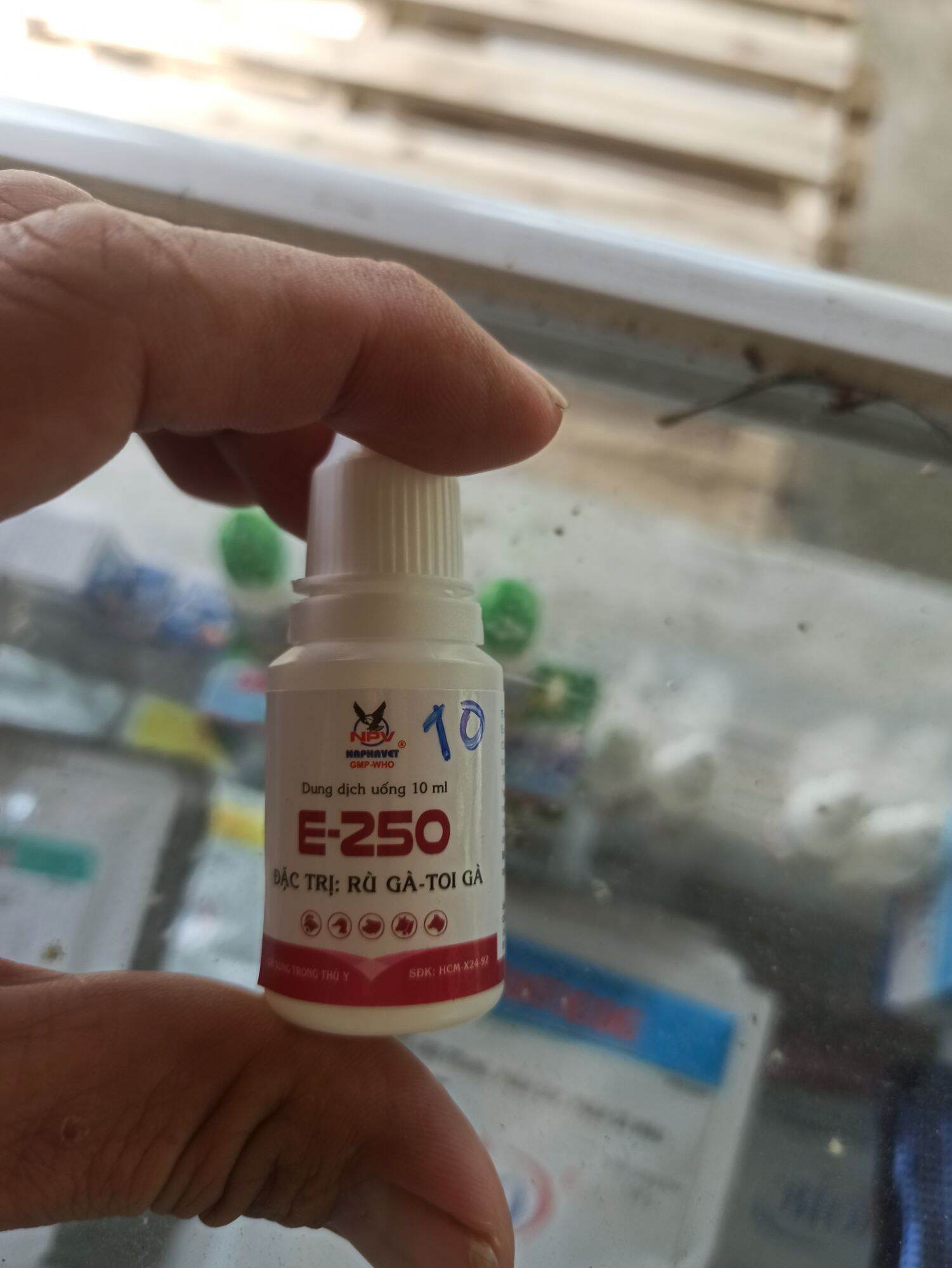 Gà toi gà rù e250 - chai 10ml