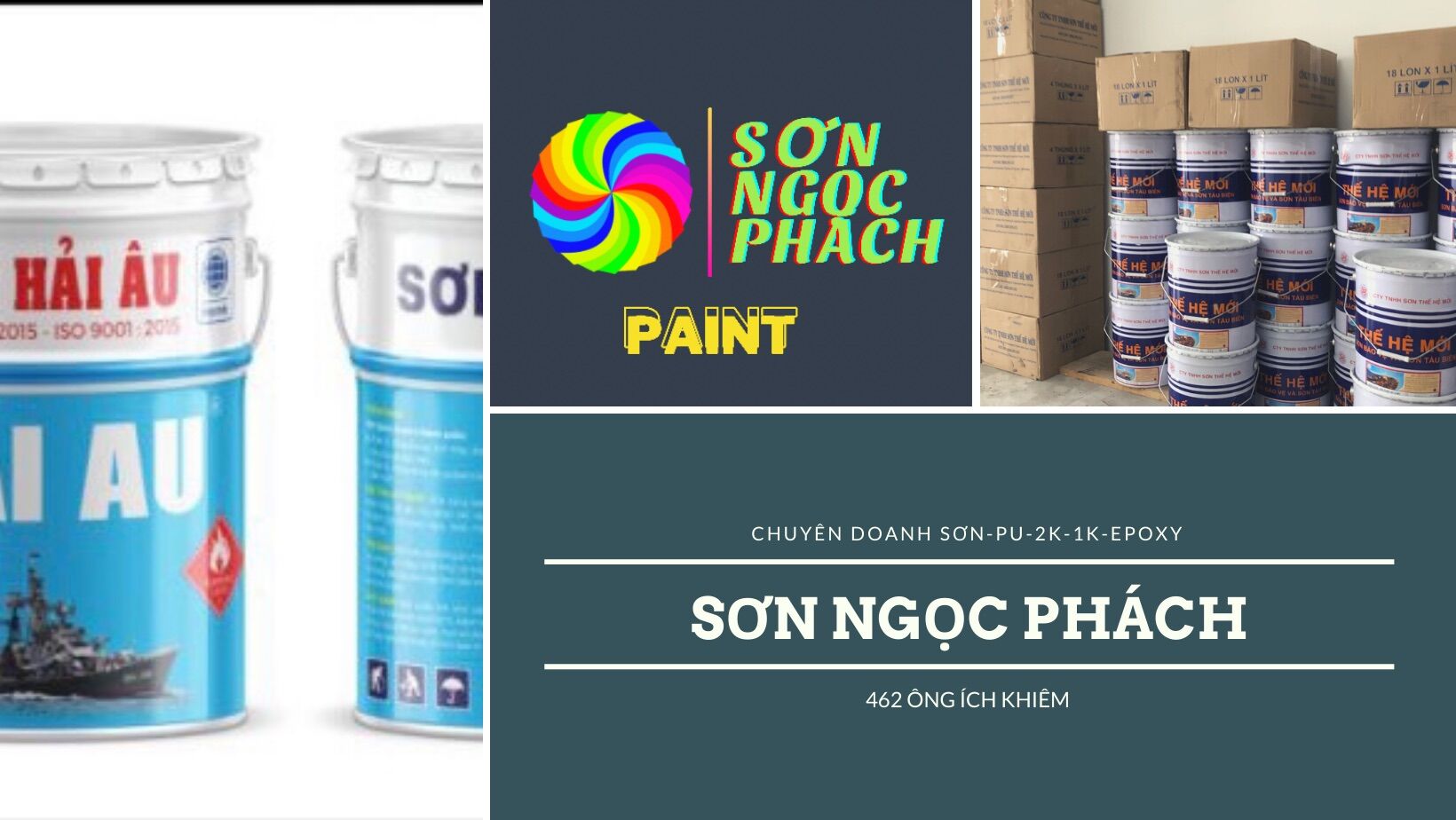 SƠN EPOXY HẢI ÂU 5L