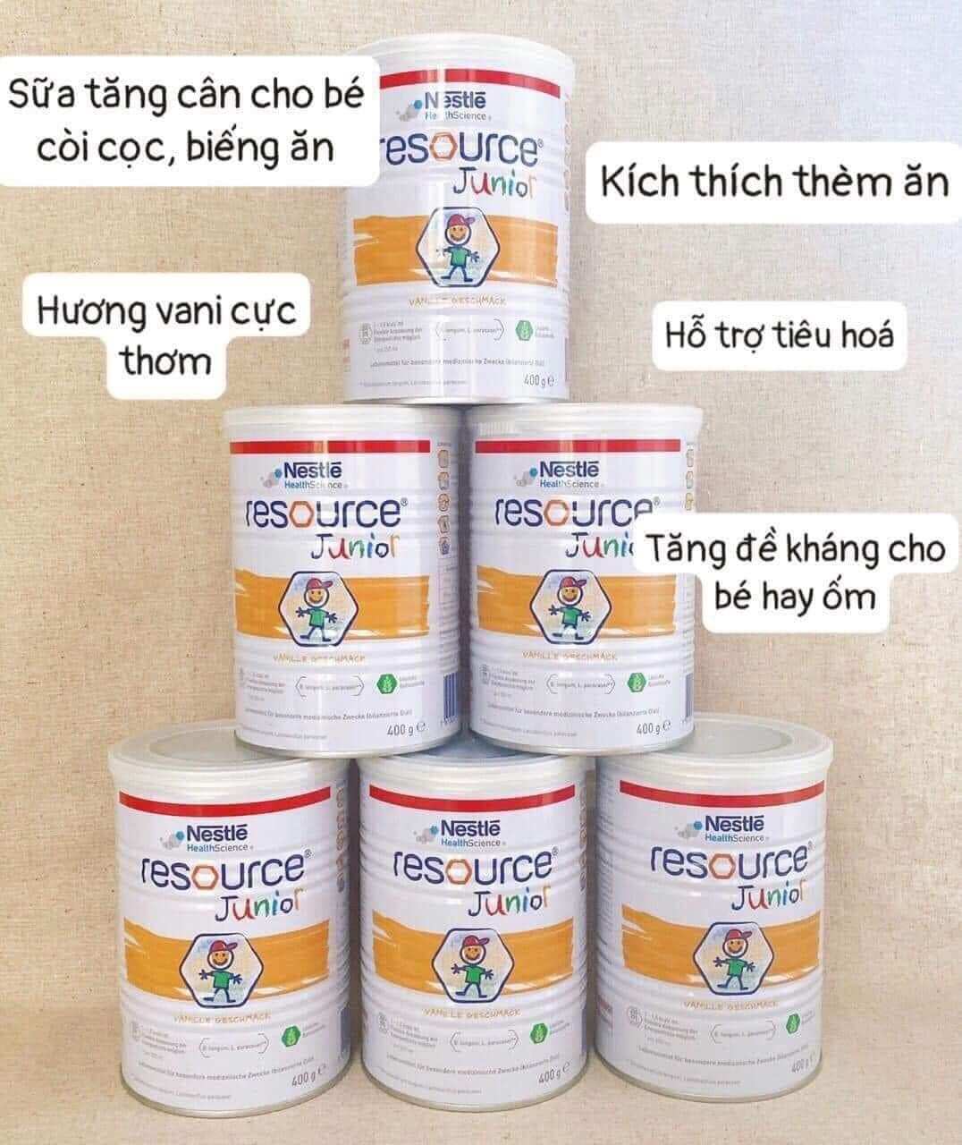 Sữa tăng cân Resource Junior nội địa Đức 400g
