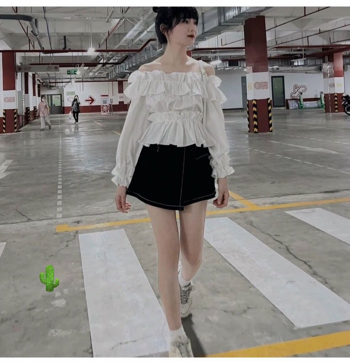 ÁO KIỂU BẸT VAI TẦNG
