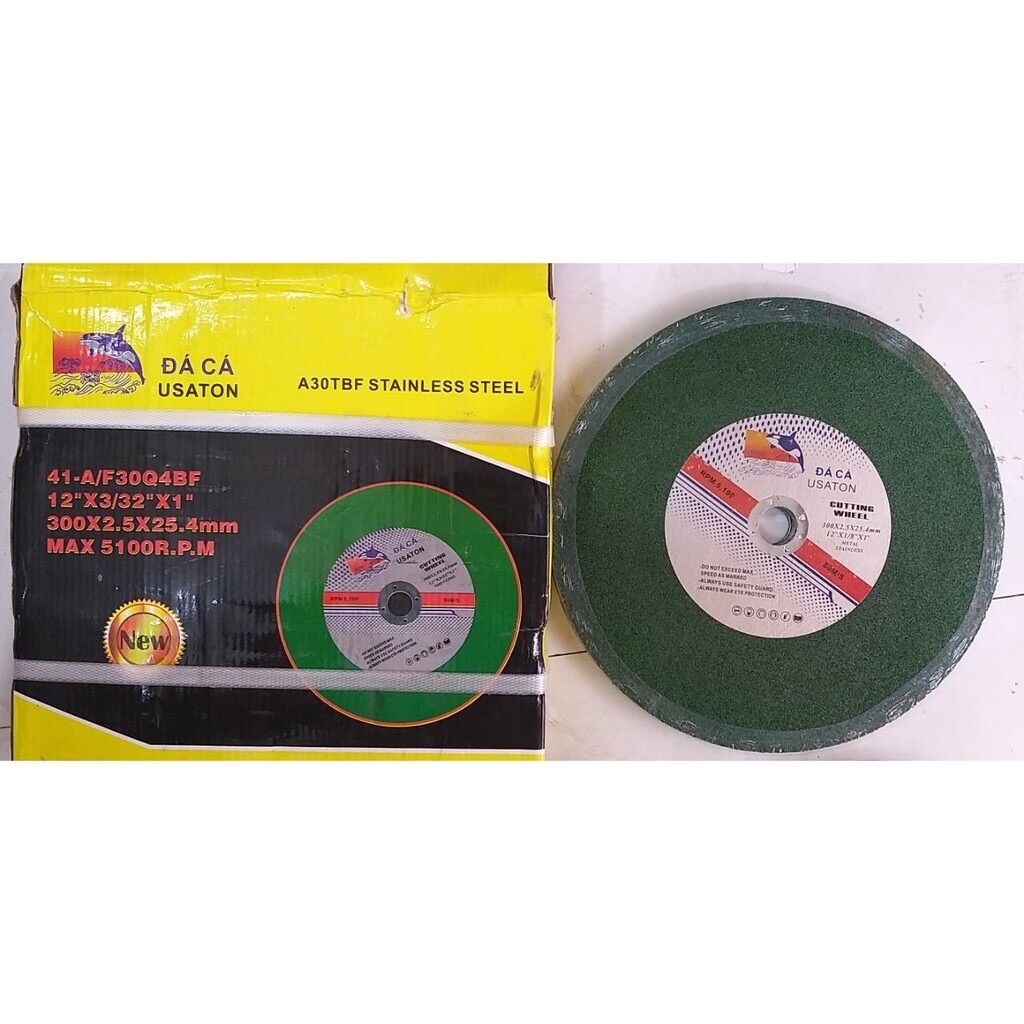 Đá cắt sắt 300mm , đá cắt sắt cá heo 300mm
