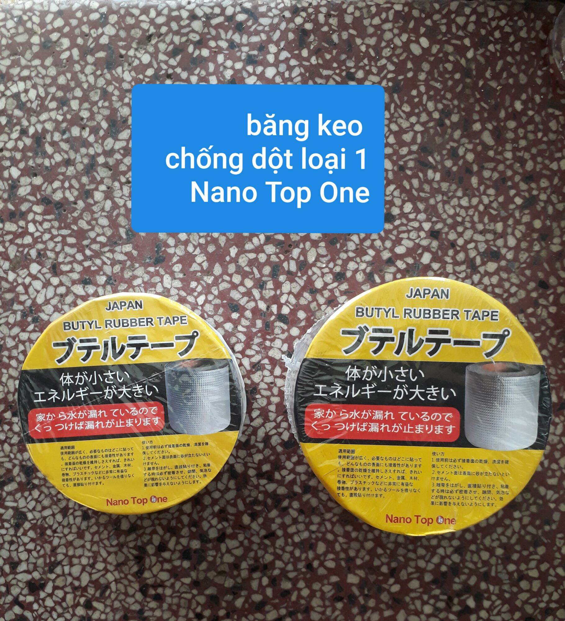 băng keo dán chống dột mái nhà