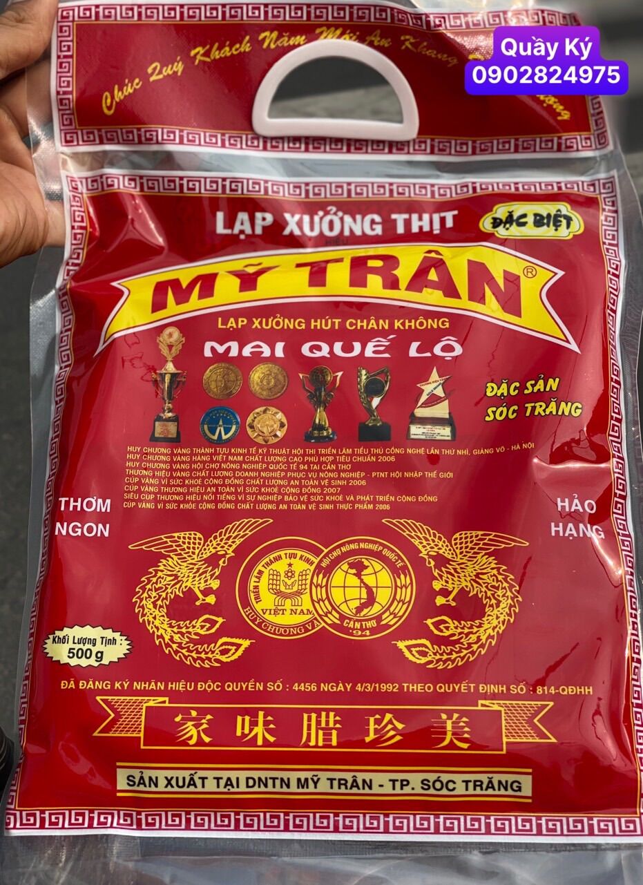 Lạp xưởng thịt mỹ trân đặc biệt 500gr