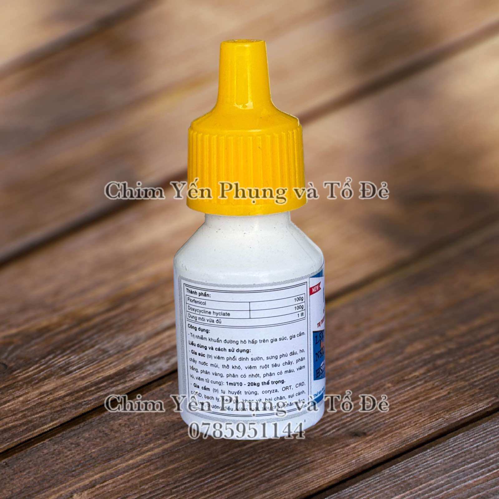 1 lọ Flosal D 10ml cho Gà Đá, Gia Cầm.