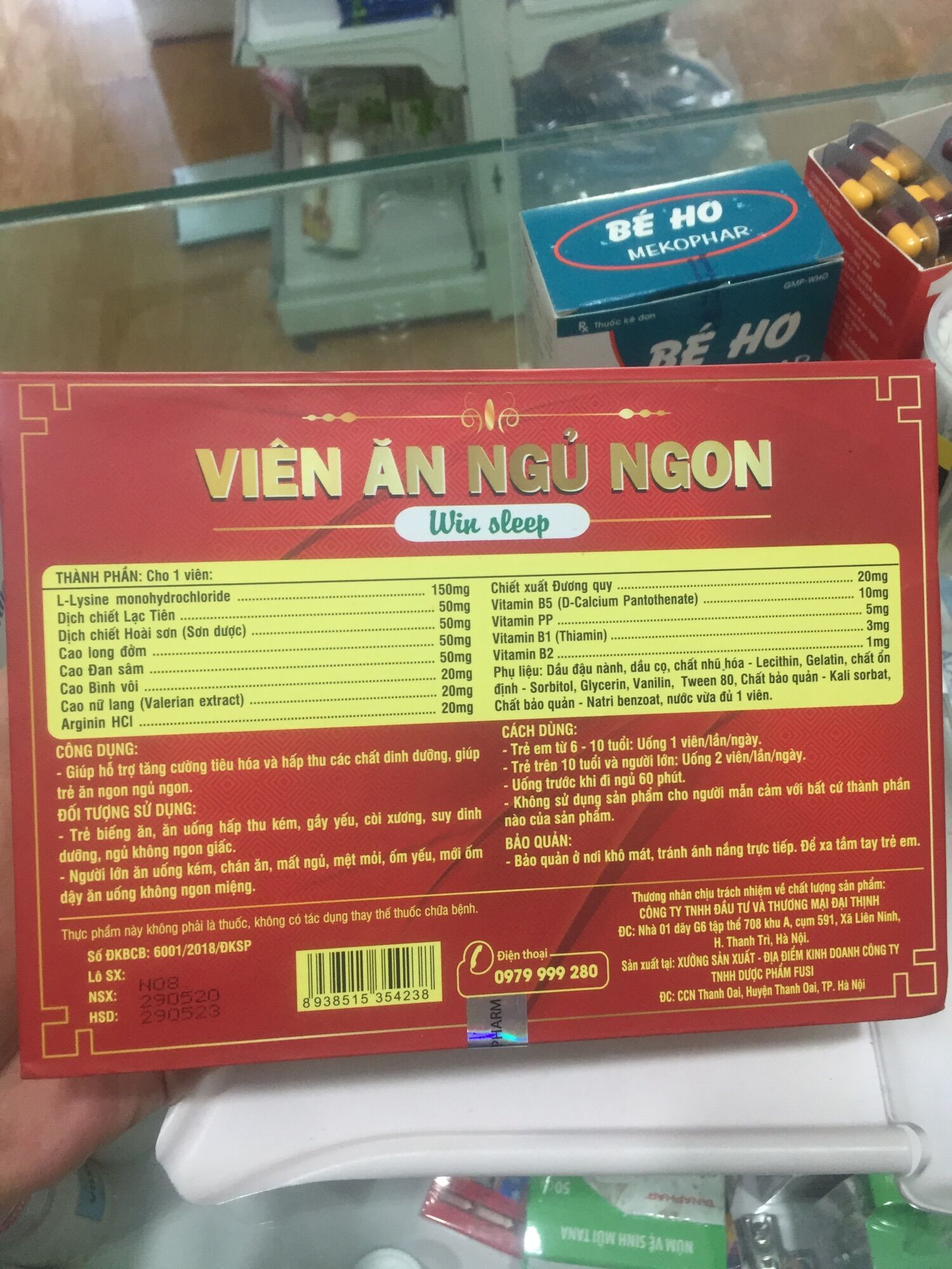 viên uống ăn ngủ ngon WIN