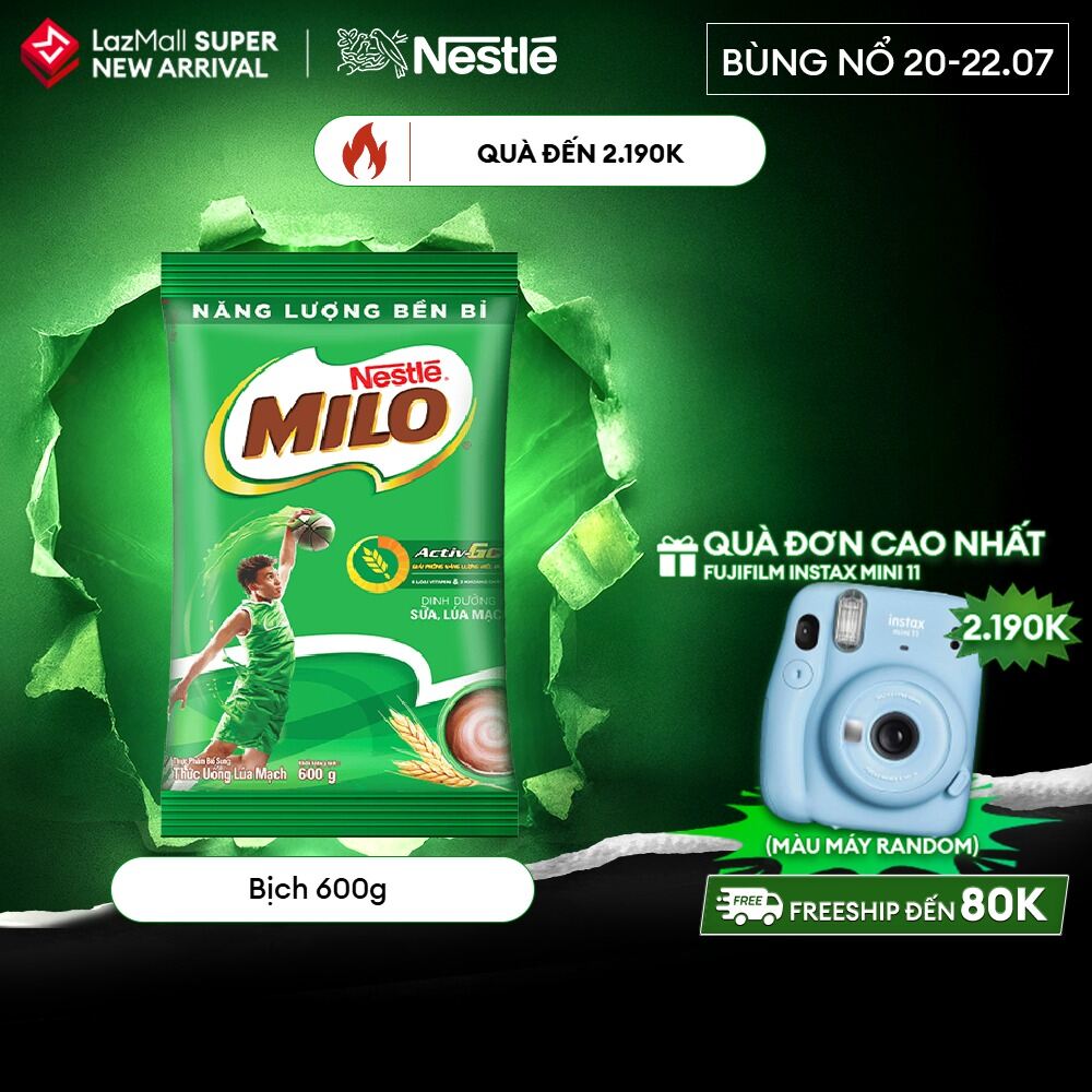 [FREESHIP TOÀN QUỐC] Thức uống lúa mạch Nestlé Milo