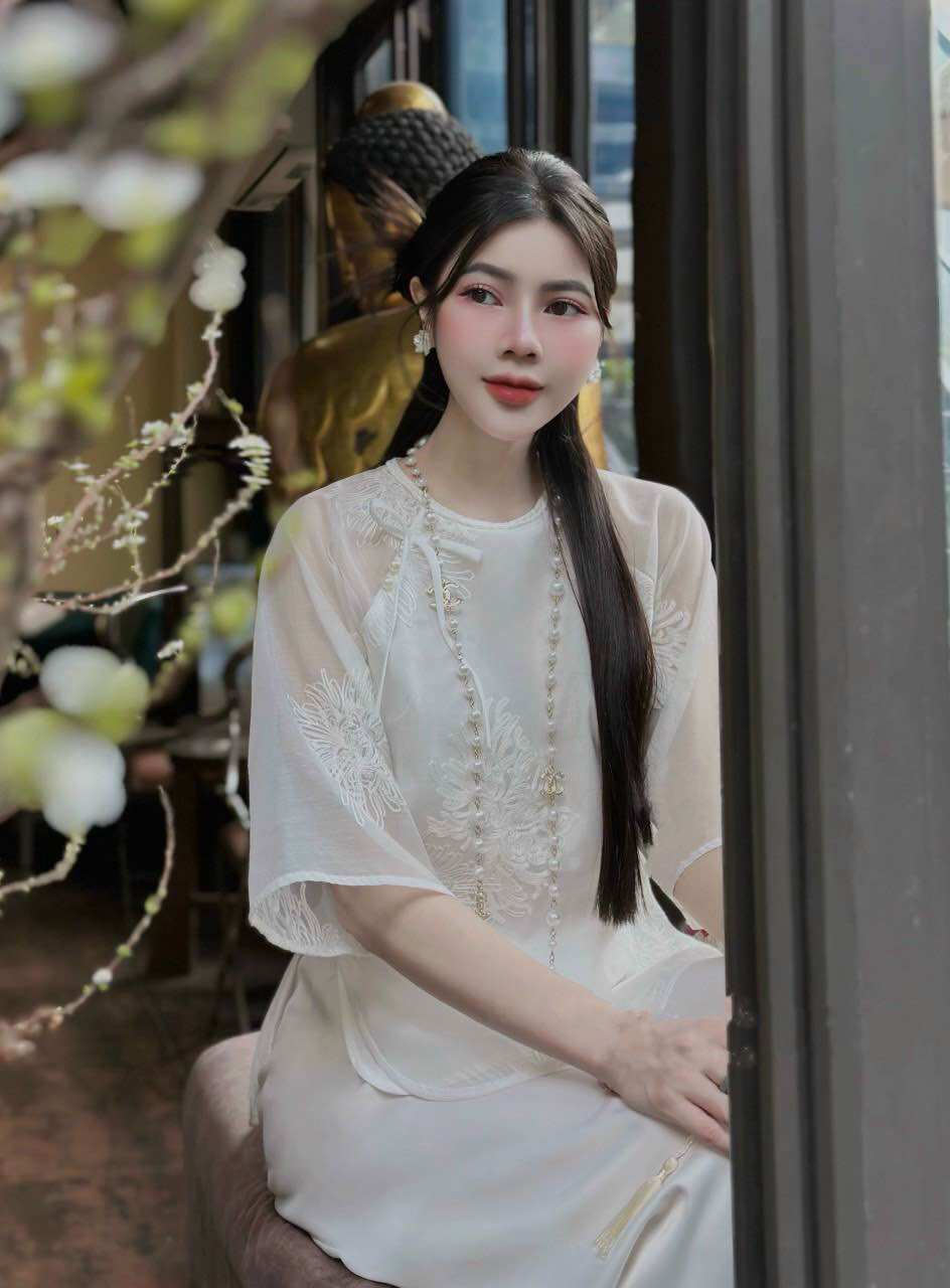 Đồ Lam Đi Chùa# _ Mẫu Mới Cao Cấp ( Chất Vải VOAN LỤA)