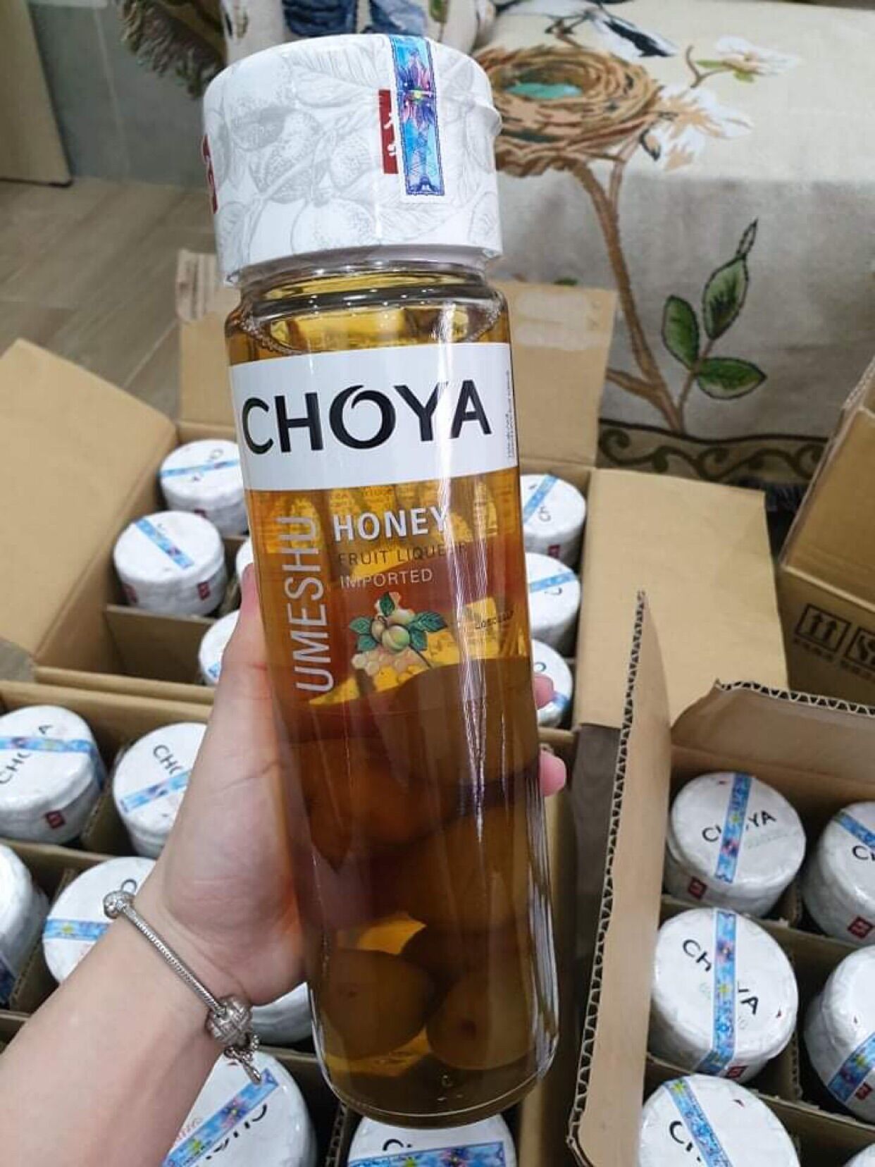 Nước mơ mật ong Choya Nhật Bản 650ml