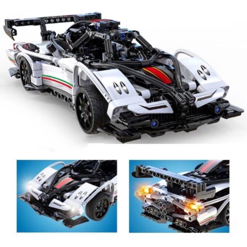 Đồ Chơi Xếp Hình Technic - CaDA C51054 ( Lắp Ráp Siêu Xe Thể Thao Pagani Zonda 1 : 16 Có Điều Khiển 457 Mảnh )