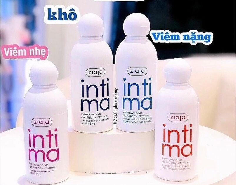 Dung Dịch Vệ Sinh Phụ Nữ Intima Ziaja 200ml Balan