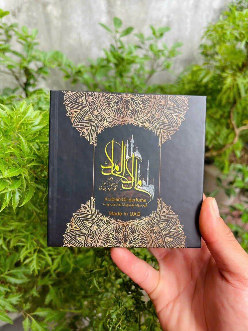 Vỏ chai dubai 17ml chuồng màu vàng mini, Trang trí bàn làm việc, chiết nước hoa đựng tinh dầu