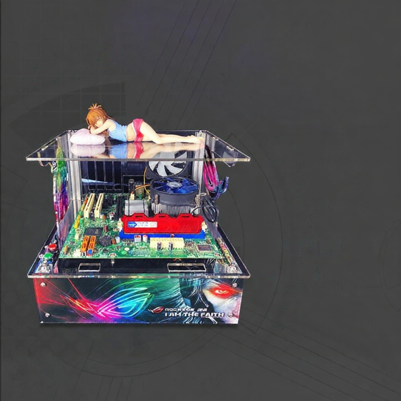 Bộ nhớ RAM máy tính Khung vỏ PC có thể in UV Acrylic mở tùy chỉnh ITX/M-ATX/ATX Giá 1,152,000 Đồng*Miễn phí vận chuyển