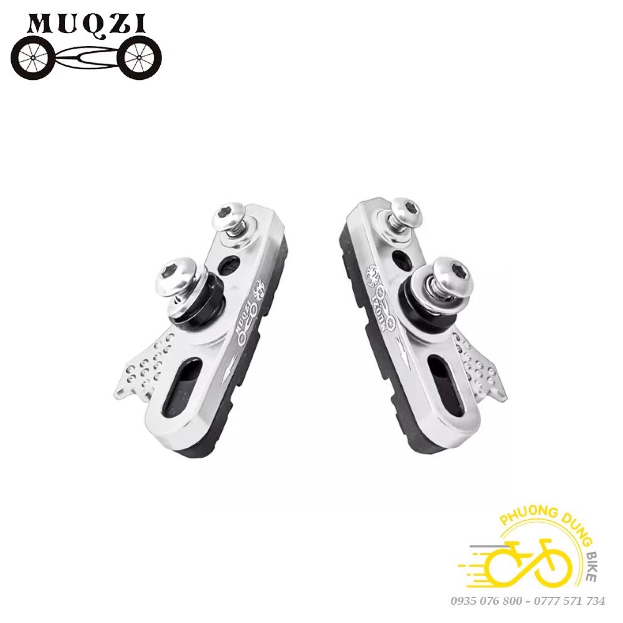 Cặp gôm phanh dành cho vành Carbon xe đạp MUQZI