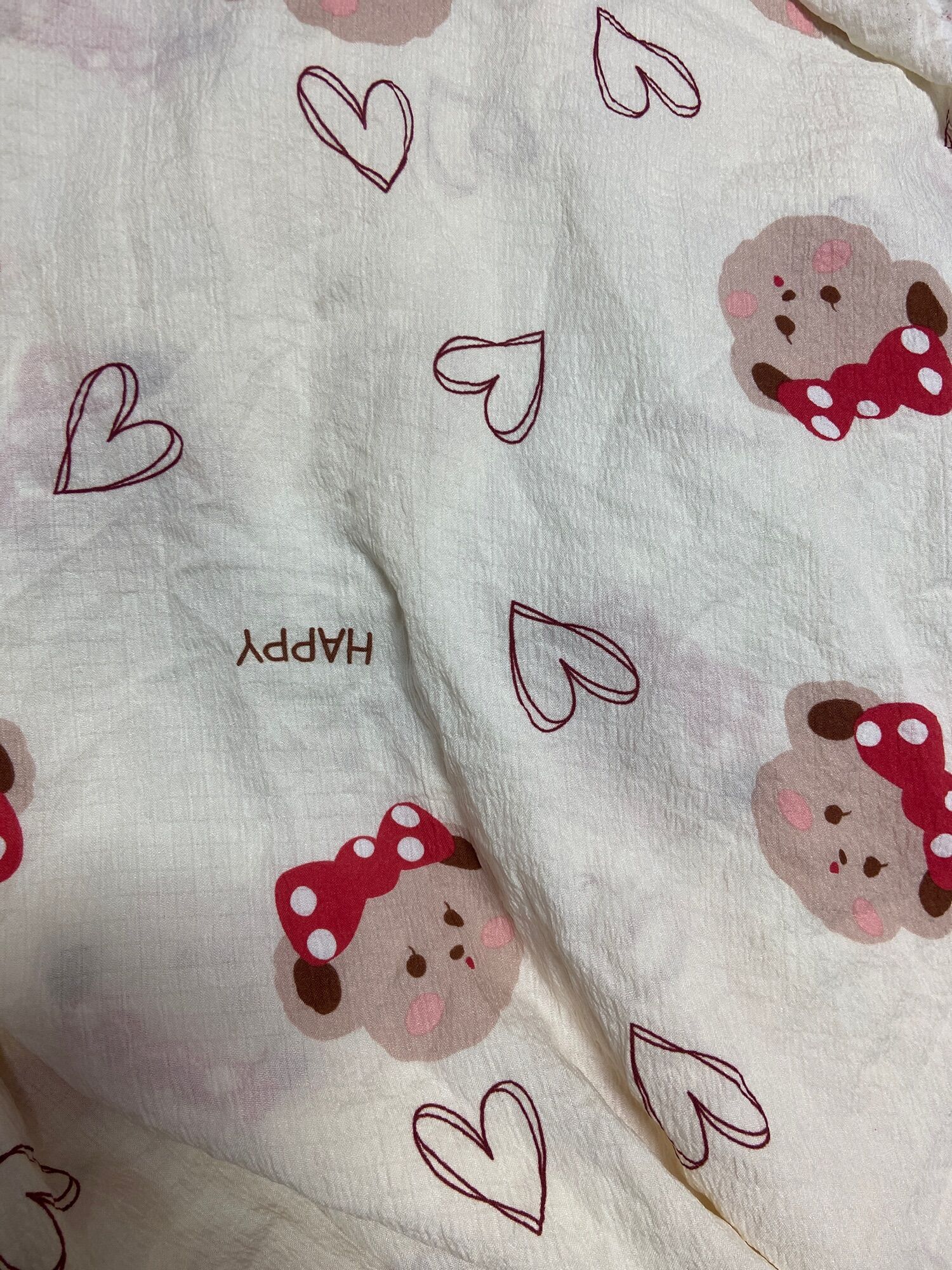 1m vải lụa nhúng nền vàng kem mát mịn co giãn khổ 1m5 tập may cho bé