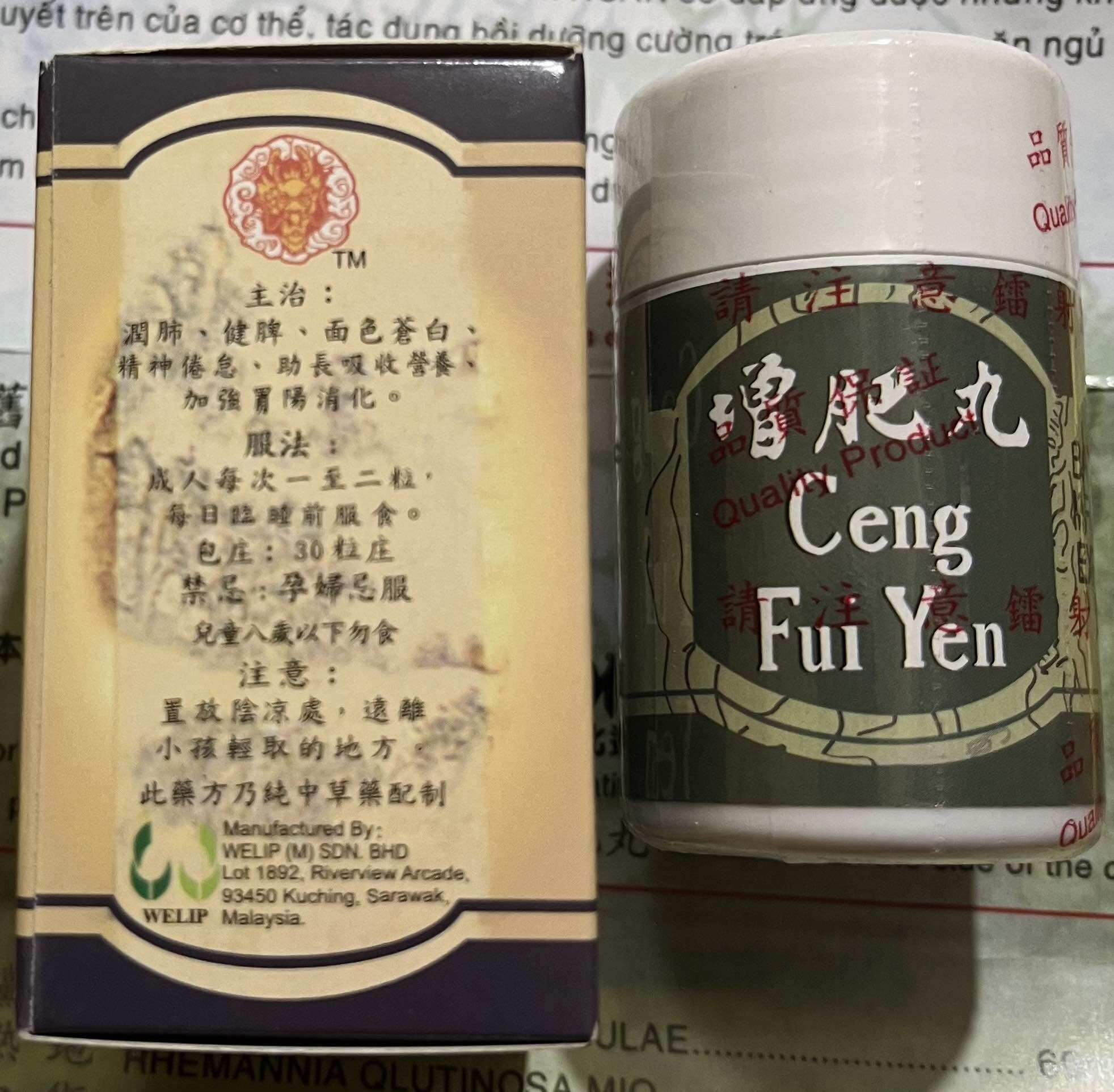 TĂNG CÂN TĂNG PHÌ HOÀN - CENG FUI YEN