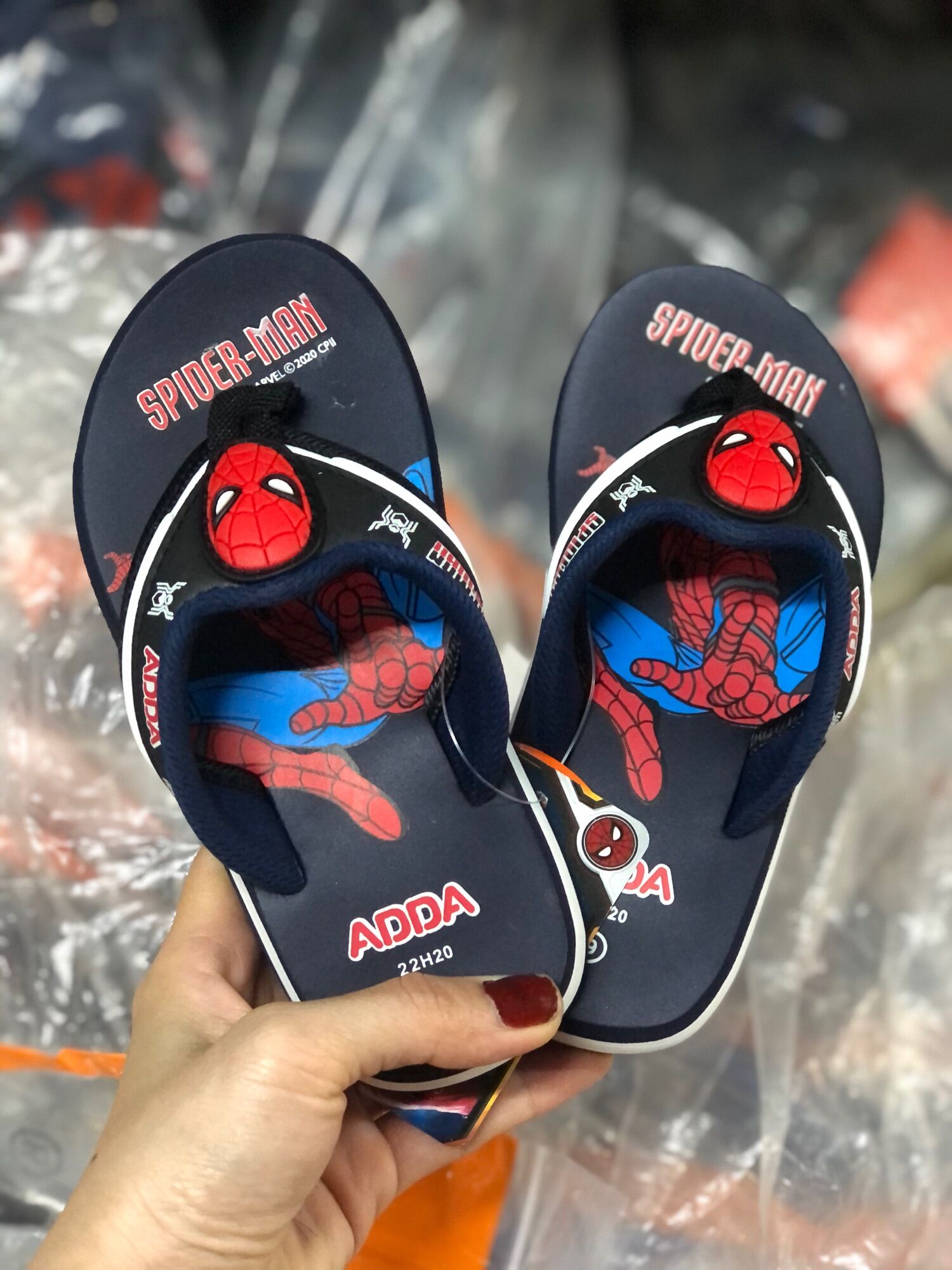 Dép bé trai-Dép xỏ ngón adda 22h28/aa15c ThaiLan