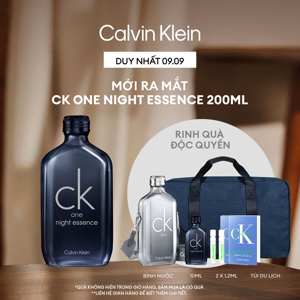 Nước hoa Nam Nữ Calvin Klein CK One Night Essence Parfum 200ml