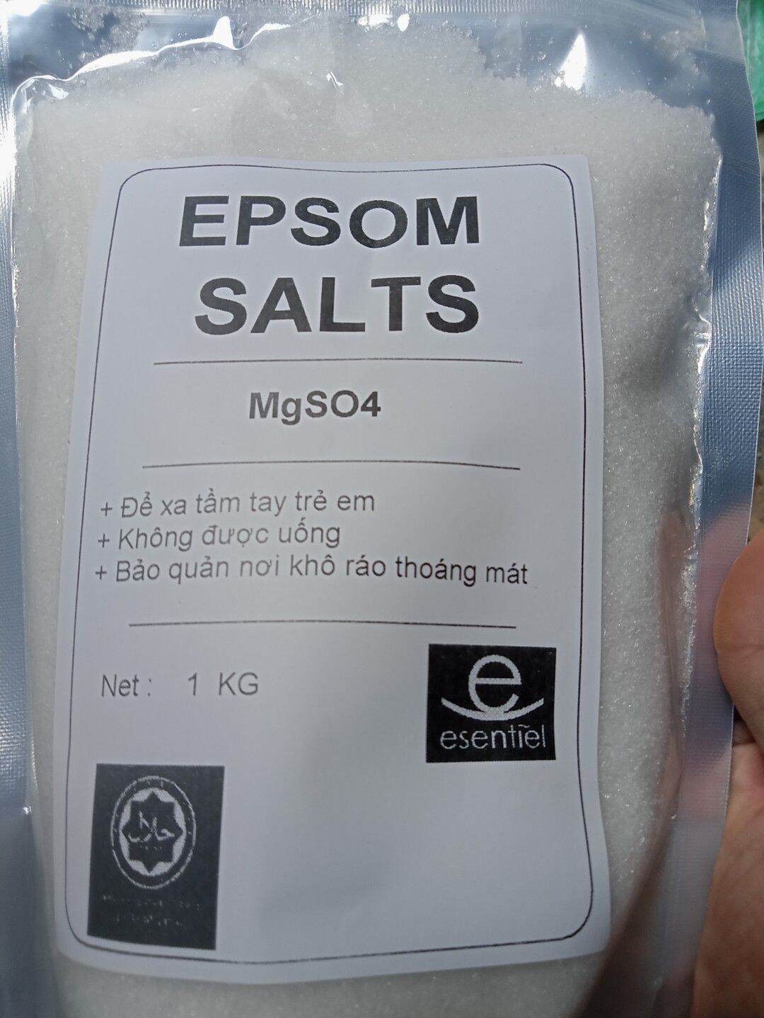 Muối Epsom nhập khẩu isarel 1kg