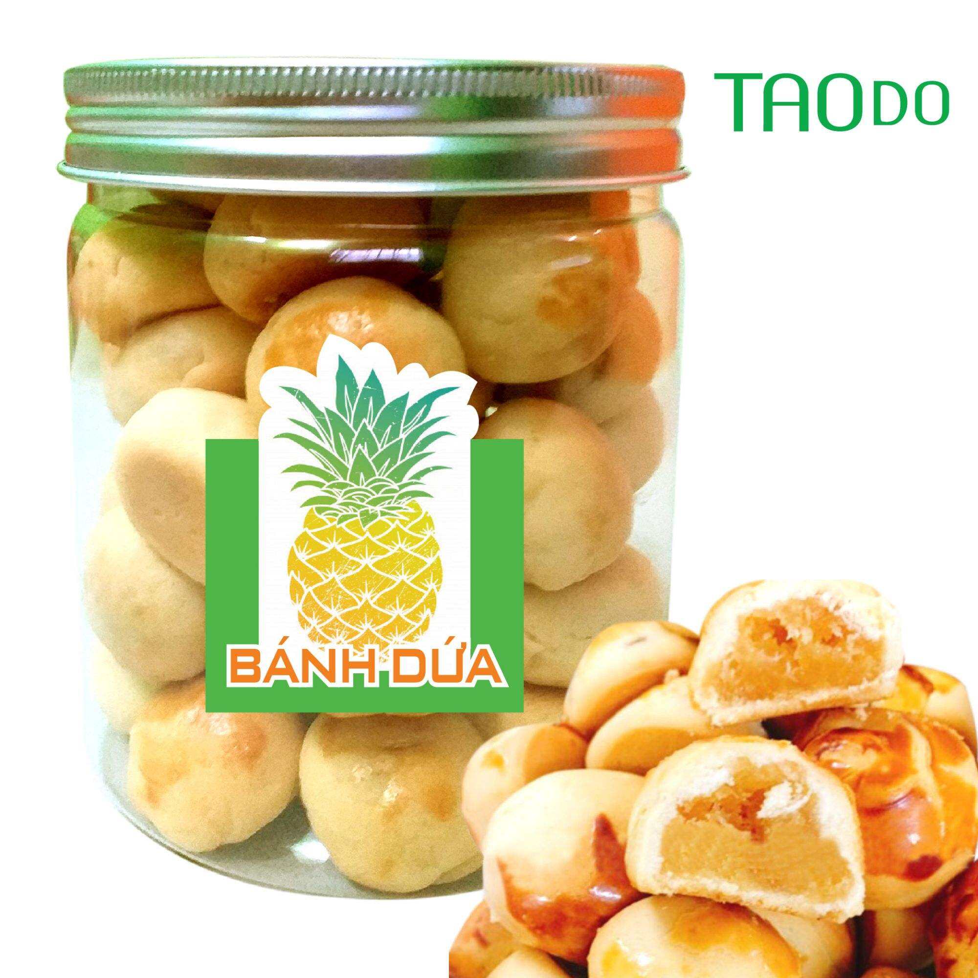 BÁNH DỨA ĐÀI LOAN mini handmade - Hủ 320g