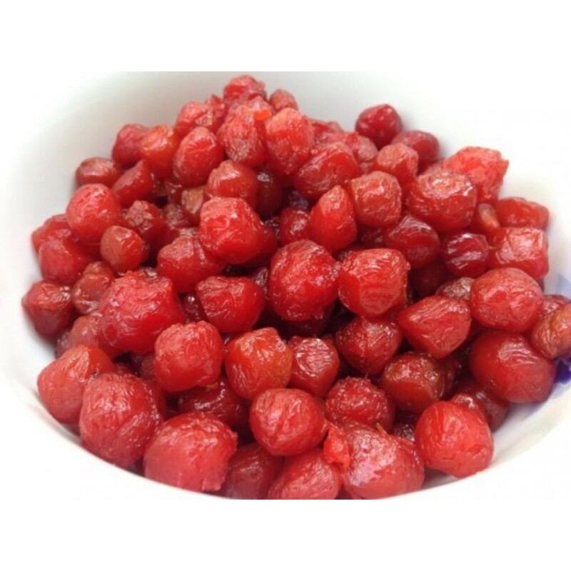 Mứt sơ ri loại ngon, quả to dùng ăn liền, mix chè