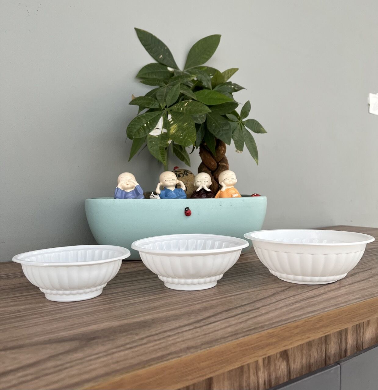 50 Chén bát nhựa dùng 1 lần