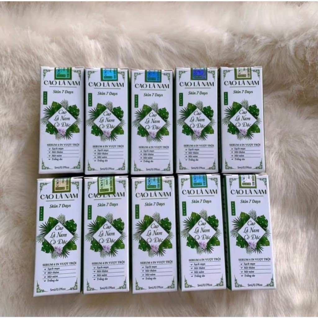 Combo 10 hộp cao lá nam cô đặc xoá mụn xoá thâm dưỡng trắng da