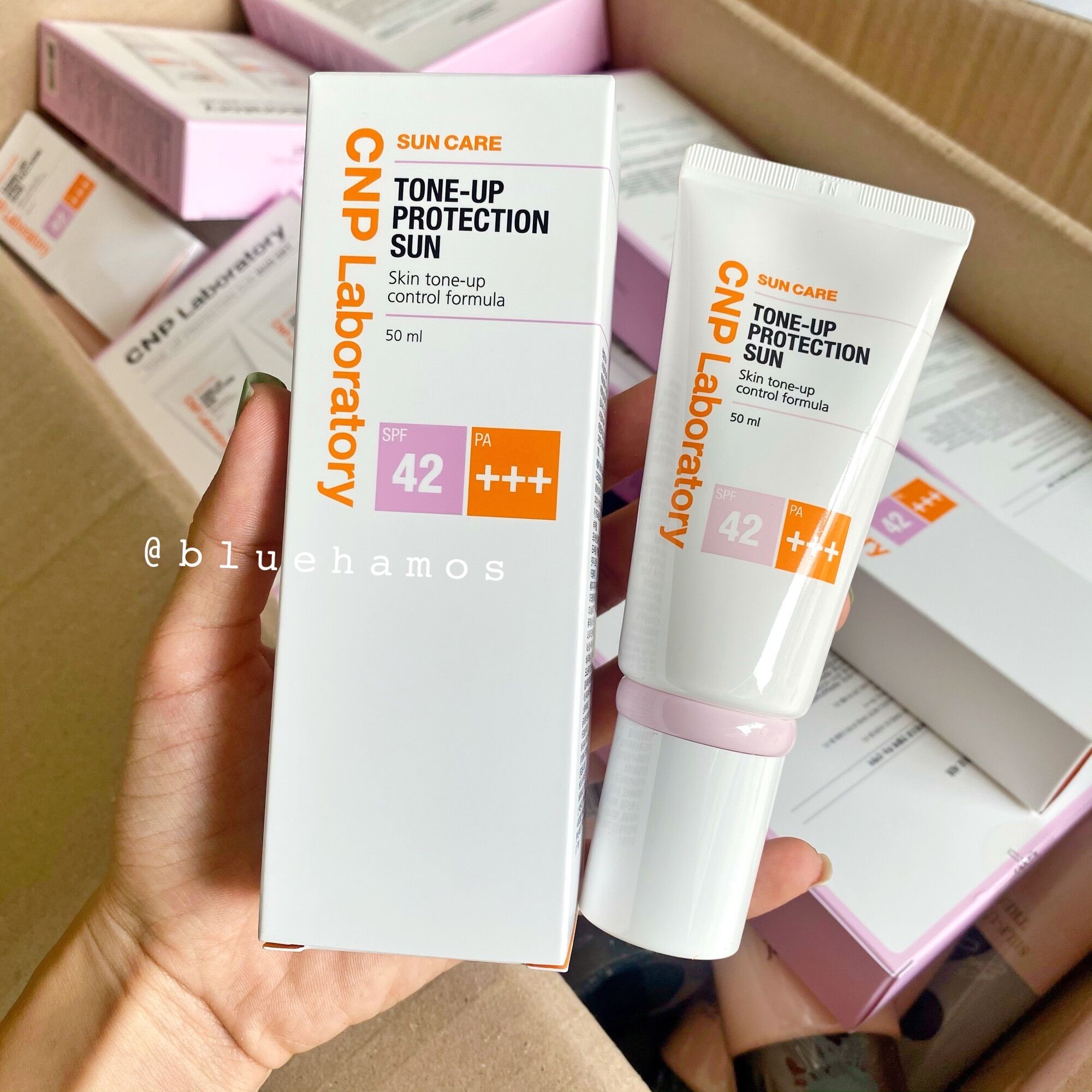 [HCM]Kem chống nắng CNP tone-up protection sun (Bill Olive Young Hàn)