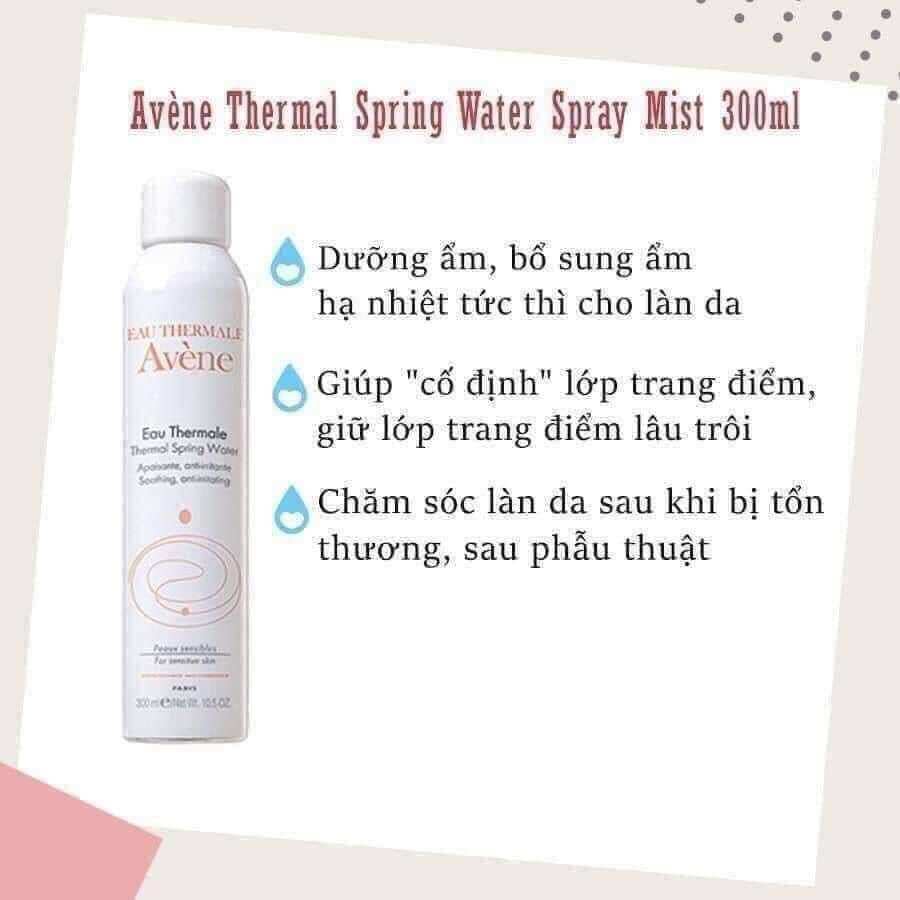 [Hàng Xtay] Xịt khoáng Avene 300ml Pháp